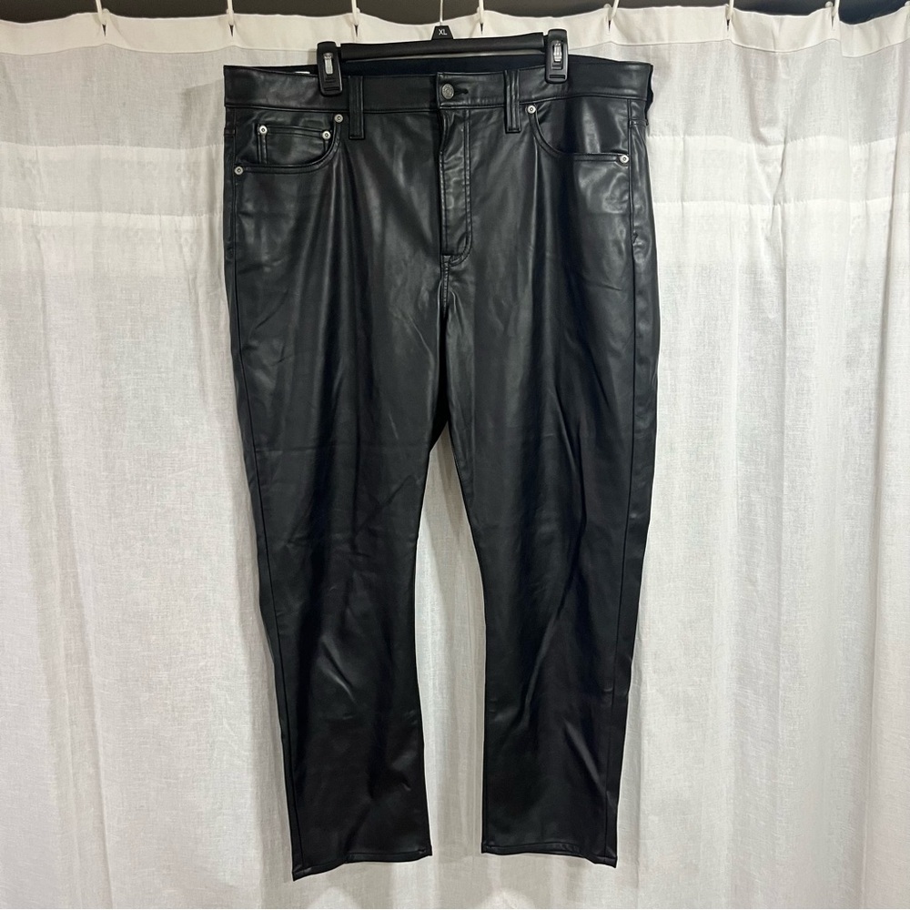 Gap Faux Leather Vintage Slim High Rise Pants
